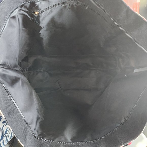 Victoria's Secret Large Pink Leopard Tote Bag - Picture 4 of 6